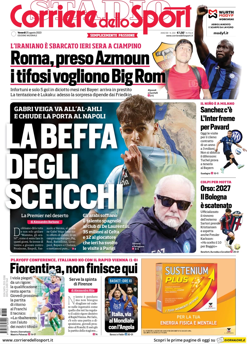 prima pagina