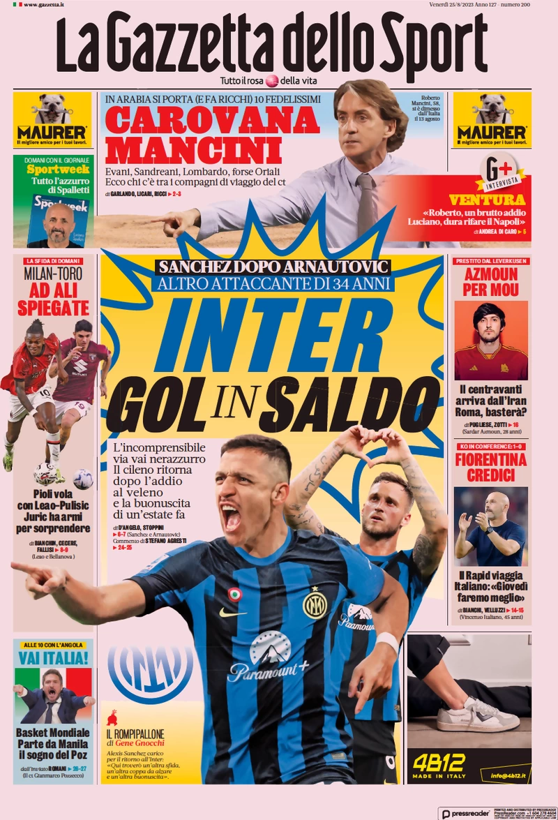 prima pagina