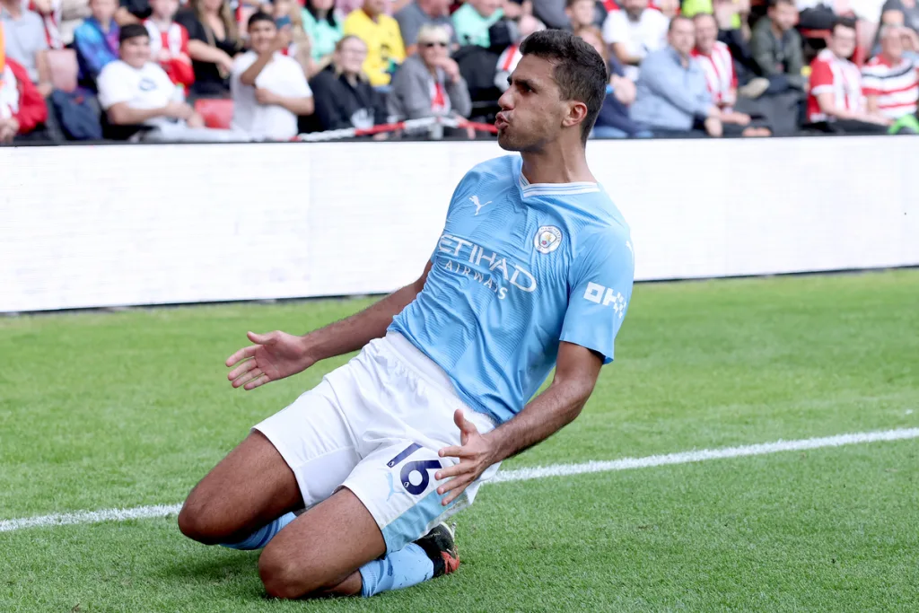 Sheffield-Manchester City 1-2, Rodri manda in cielo Guardiola