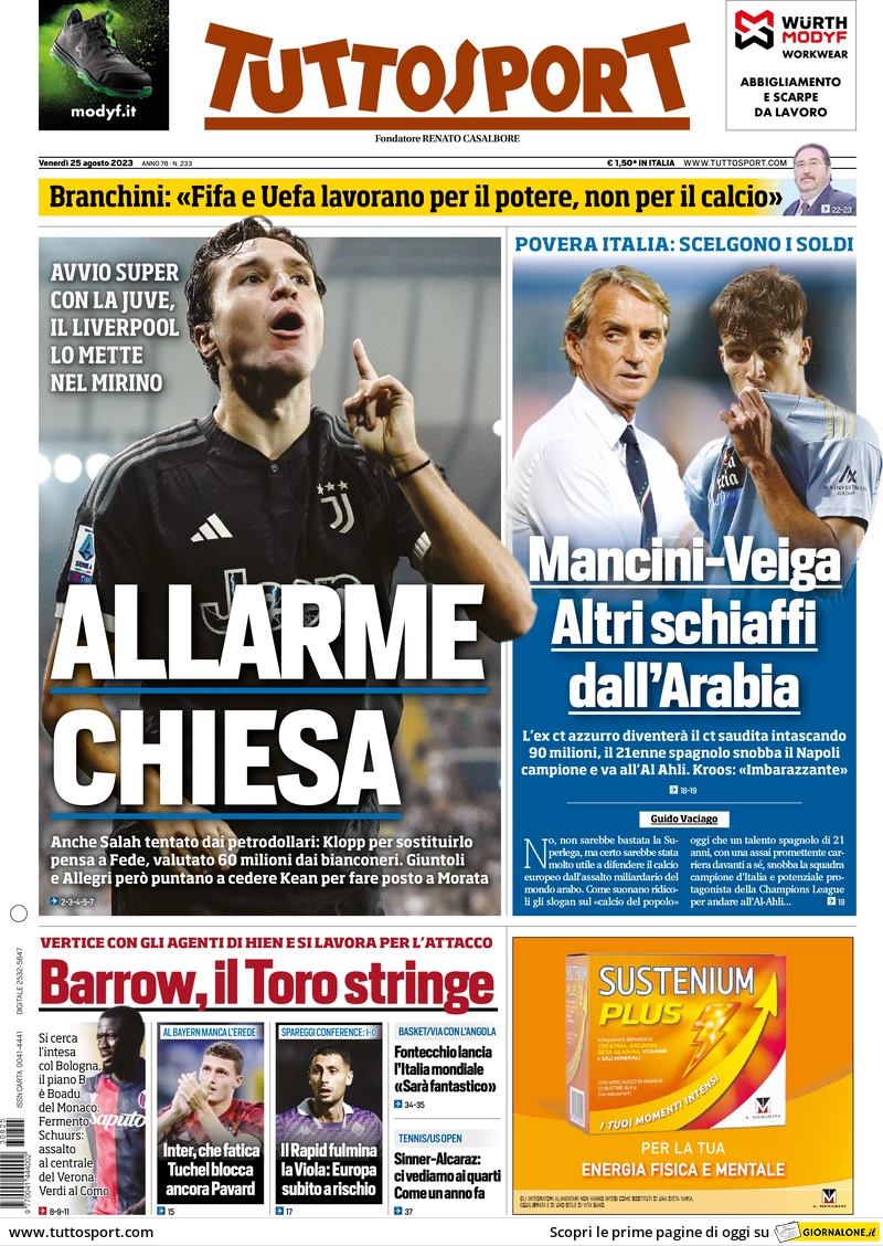 prima pagina