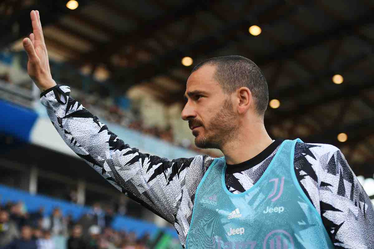 Bonucci in Germania, la Juventus lo saluta con un omaggio