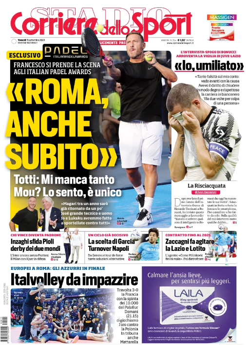 prima pagina