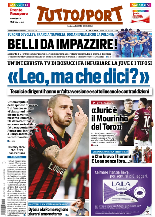 prima pagina