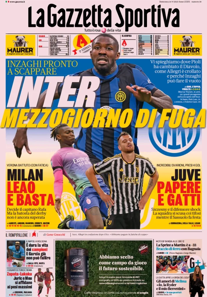 prima pagina