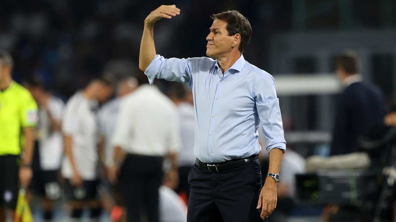 Rudi Garcia in Napoli-Udinese