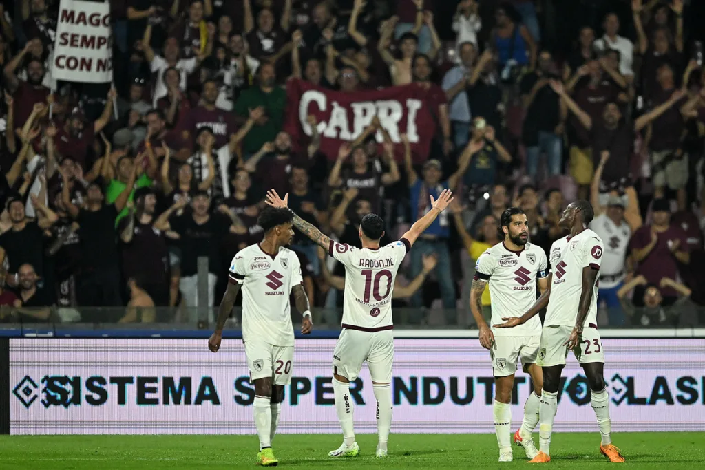 Il Toro “mata” la Salernitana: finisce 0-3 all’Arechi