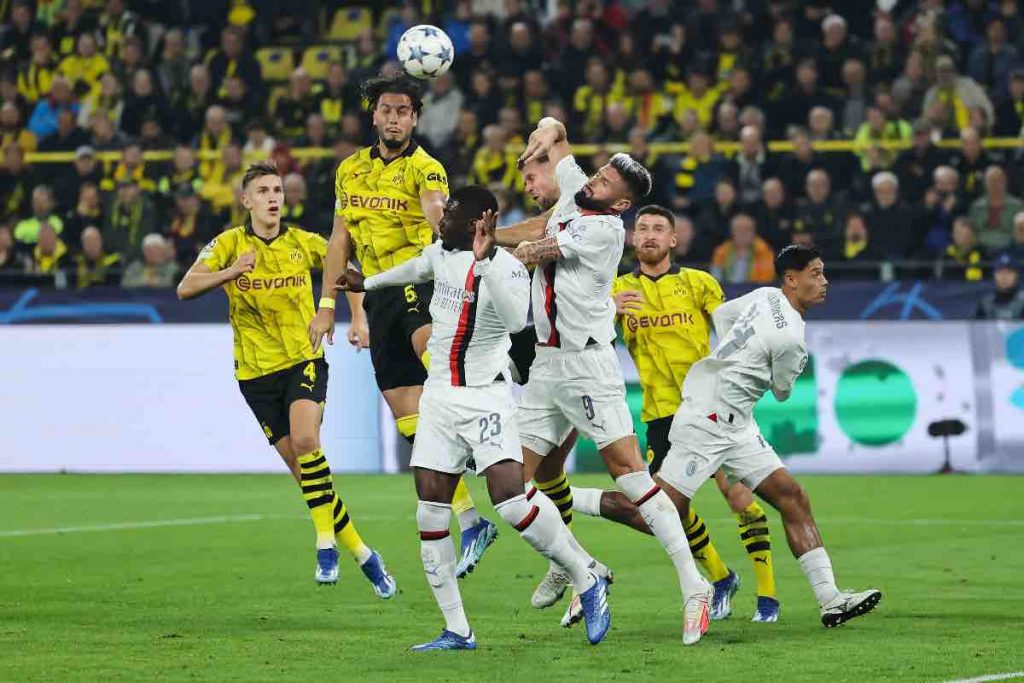 Il LIVE di Borussia Dortmund-Milan