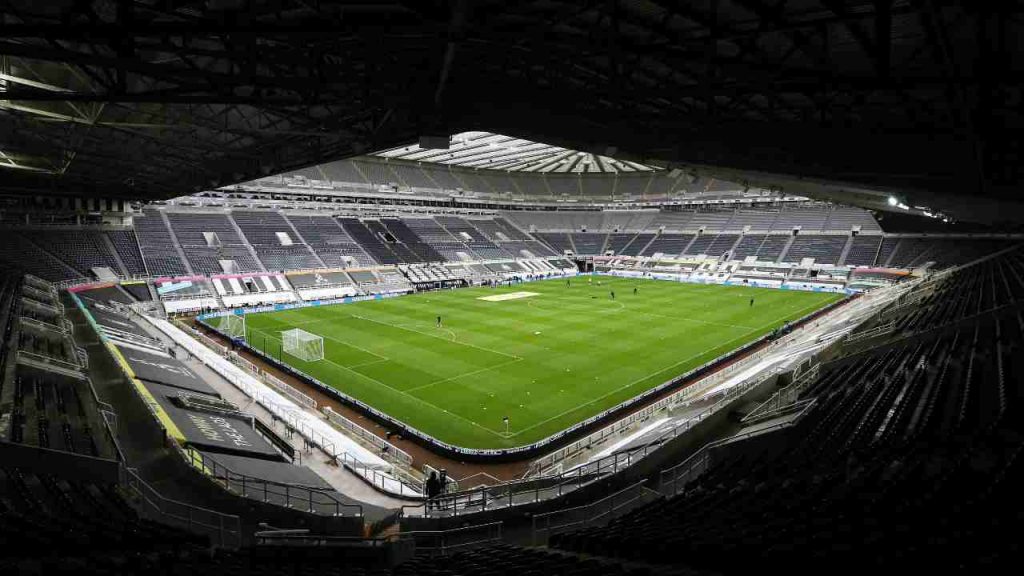 Il St James' Park del Newcastle