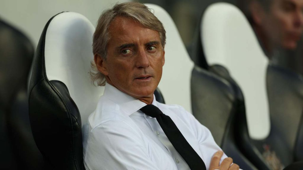 Il ct dell'Arabia Saudita Roberto Mancini