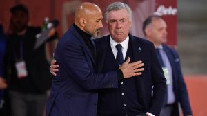 Luciano Spalletti e Carlo Ancelotti