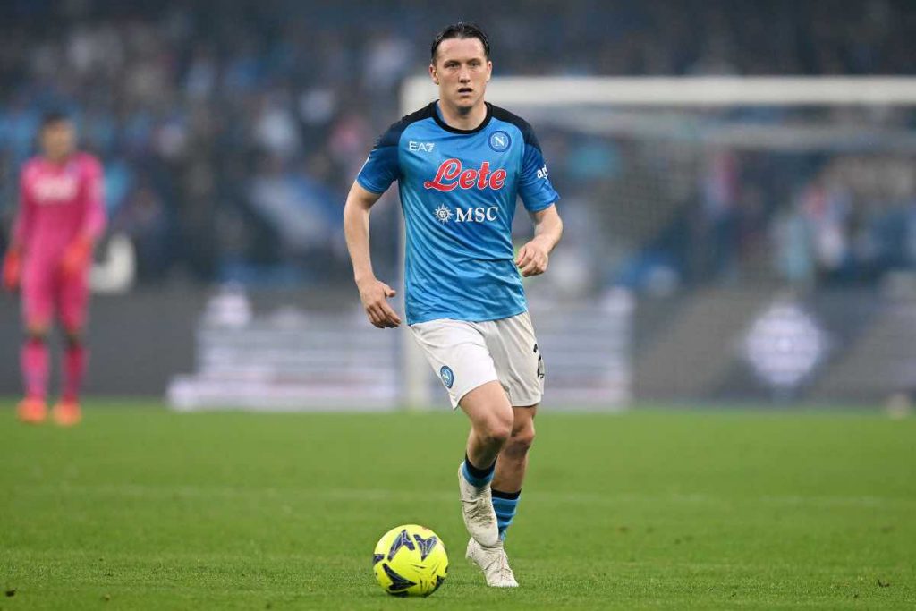 Napoli-Fiorentina, Zielinski all’intervallo: “Raspadori deve fare di più”