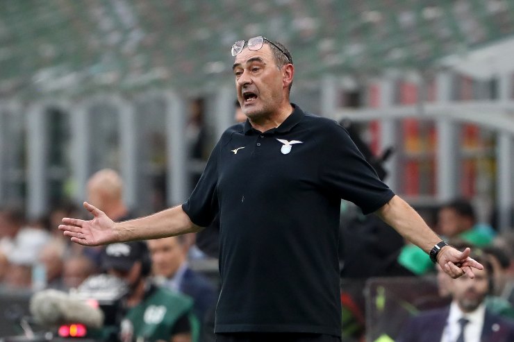 Maurizio Sarri, allenatore della Lazio