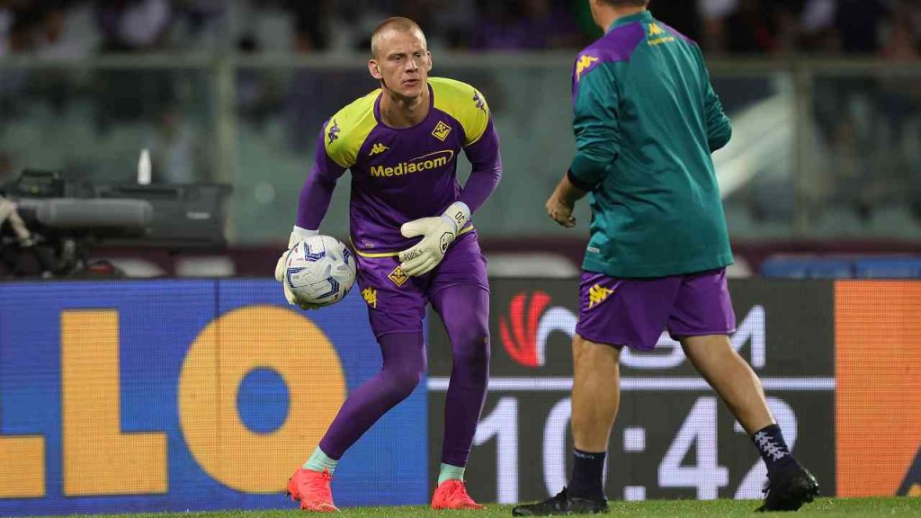 Oliver Christensen, portiere della Fiorentina