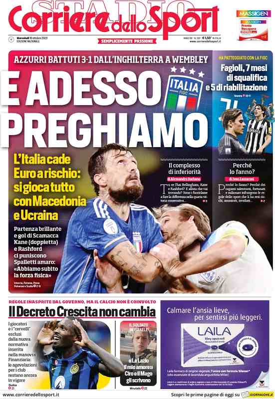 prima pagina