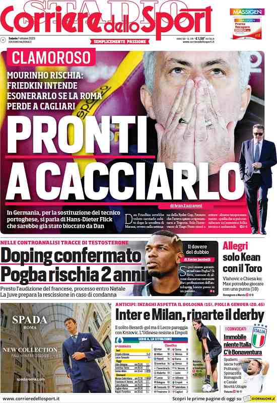 prima pagina