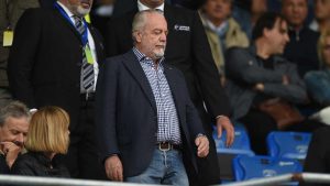 Aurelio De Laurentiis, presidente del Napoli