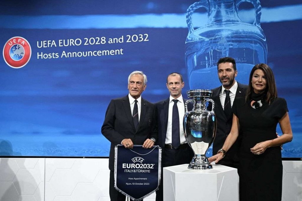 Euro 2032 in Italia, Gravina e Abodi: “Una sfida e un’opportunità”