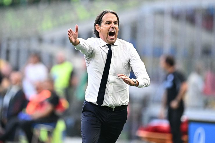 Simone Inzaghi, allenatore dell'Inter