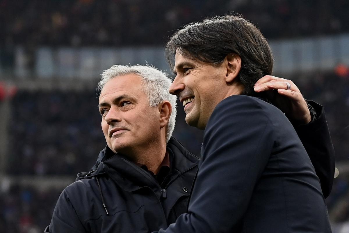 Inter Roma Le Formazioni Ufficiali Le Scelte Di Inzaghi E Mourinho Cip 8042