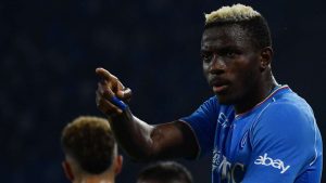 Victor Osimhen, attaccante del Napoli