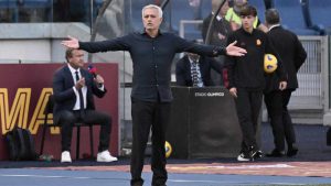 José Mourinho, allenatore della Roma