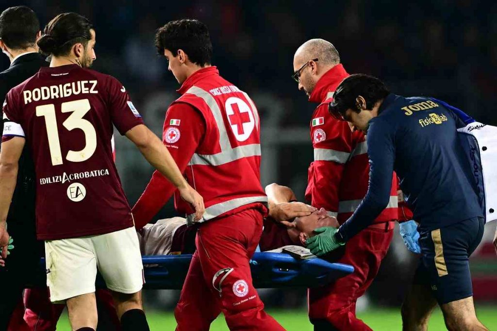 Torino-Inter, infortunio shock per Schuurs contro i nerazzurri