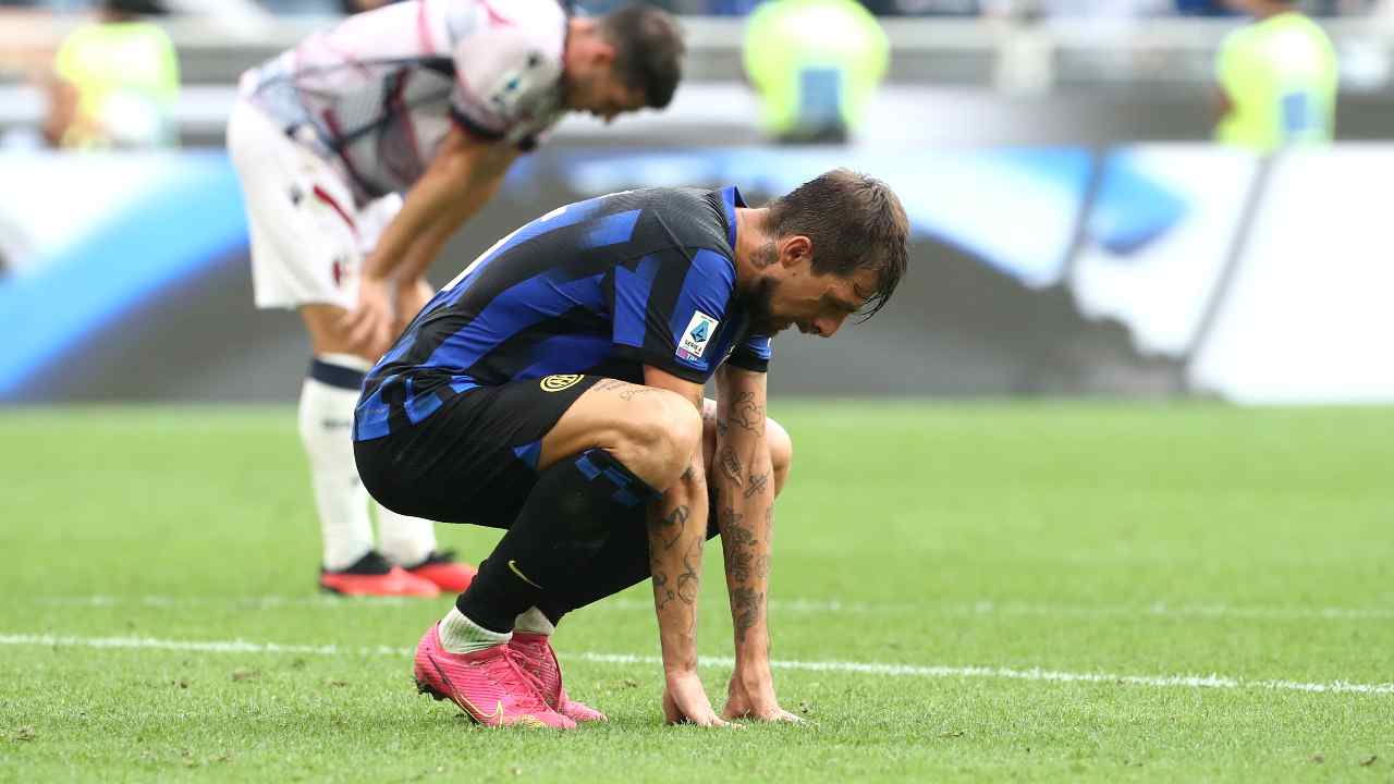 Francesco Acerbi, difensore centrale dell'Inter