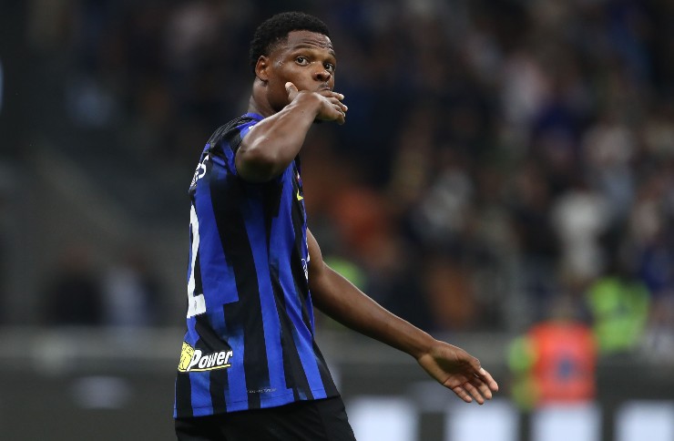 Denzel Dumfries, esterno destro dell'Inter