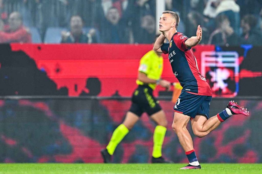 Genoa-Salernitana 1-0, basta Gudmundsson: Il Grifone vola