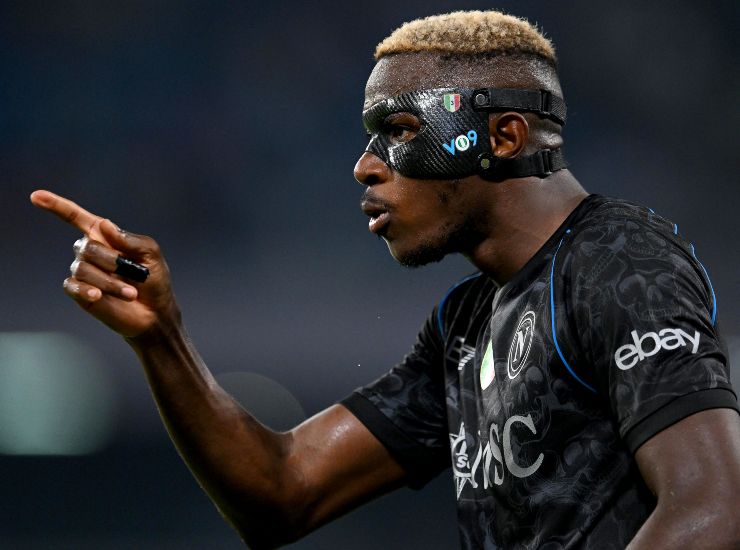 Victor Osimhen, attaccante del Napoli