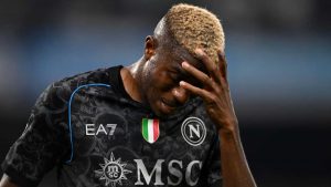 Victor Osimhen, attaccante del Napoli