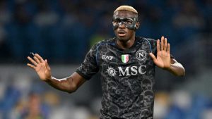 Victor Osimhen, attaccante del Napoli