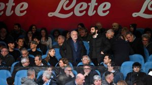 Aurelio De Laurentiis, presidente del Napoli