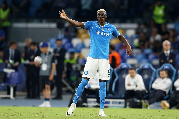 Victor Osimhen, attaccante del Napoli