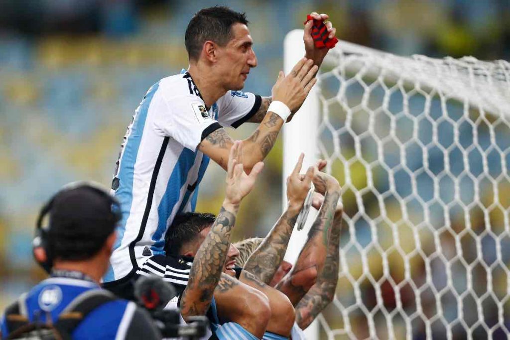 Di Maria, addio all'Argentina