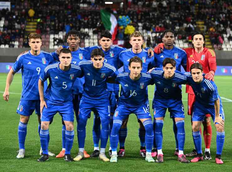 I ragazzi dell'Italia Under 21