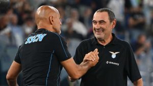 Luciano Spalletti e Maurizio Sarri