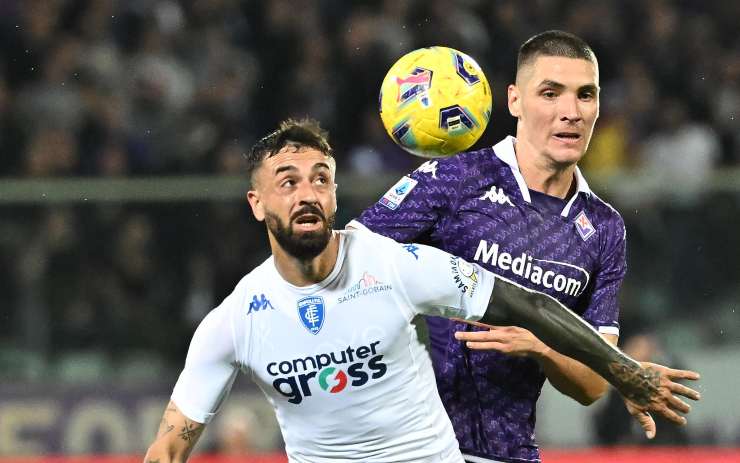 Milenkovic contro l'Empoli - CalcioInPillole.it