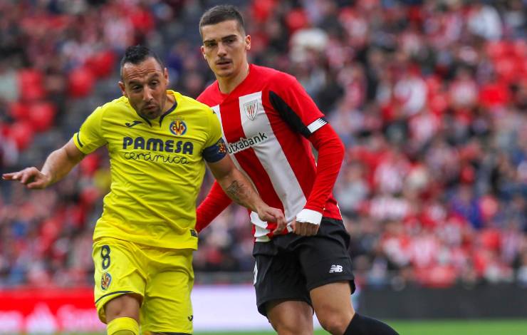 Santiago Cazorla con la maglia del Villareal - CalcioInPillole.com