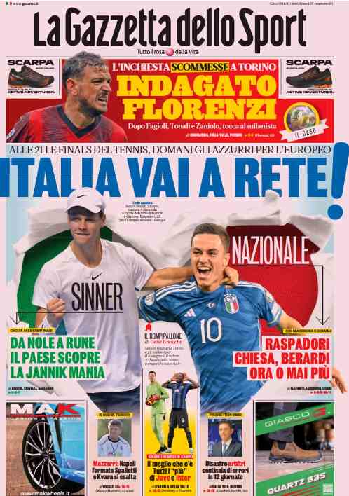 prima pagina