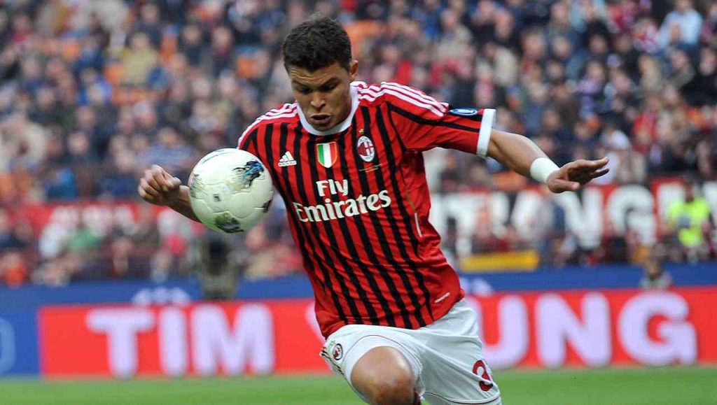 Thiago Silva quando indossava la maglia del Milan - CalcioInPillole.com