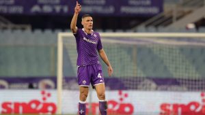 Nikola Milenkovic, difensore della Fiorentina