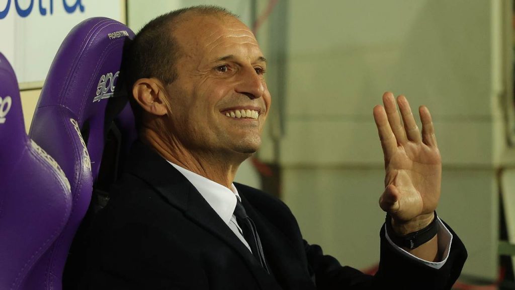 Fiorentina-Juventus, Allegri: “Contento per i tre punti”