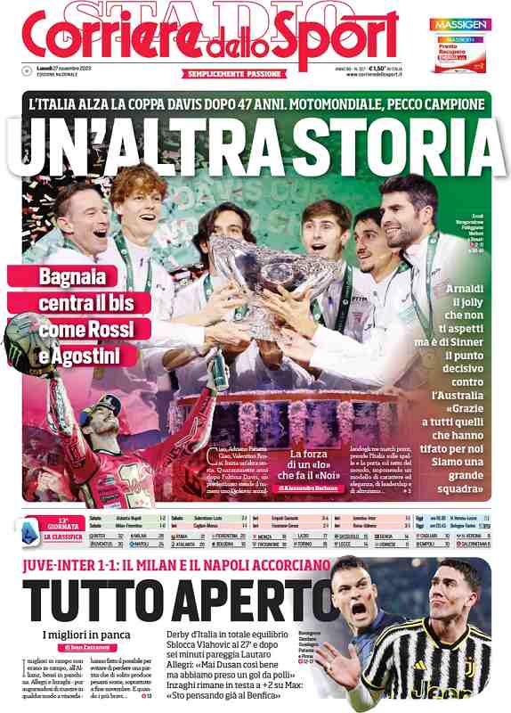 prima pagina