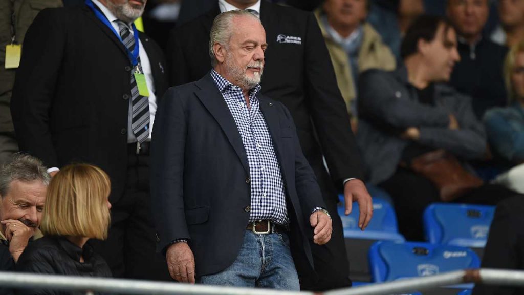 Aurelio De Laurentiis, presidente del Napoli