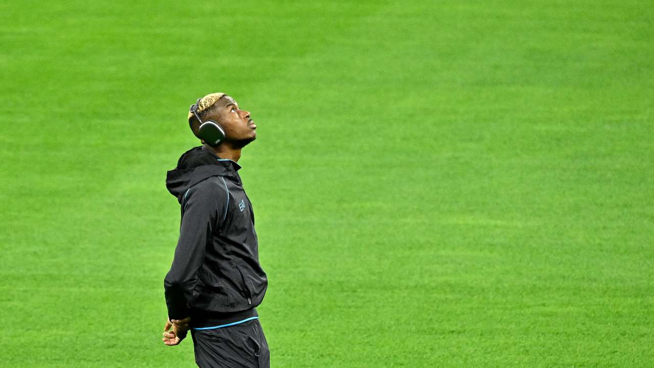 Victor Osimhen, attaccante del Napoli