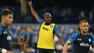 Victor Osimhen, attaccante del Napoli