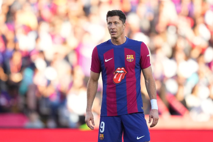 Robert Lewandowski, attaccante del Barcellona