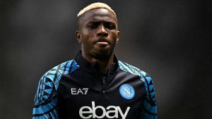 Victor Osimhen, attaccante del Napoli