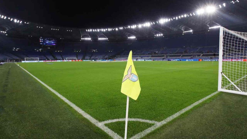 Stadio Olimpico di Roma in vista del Derby